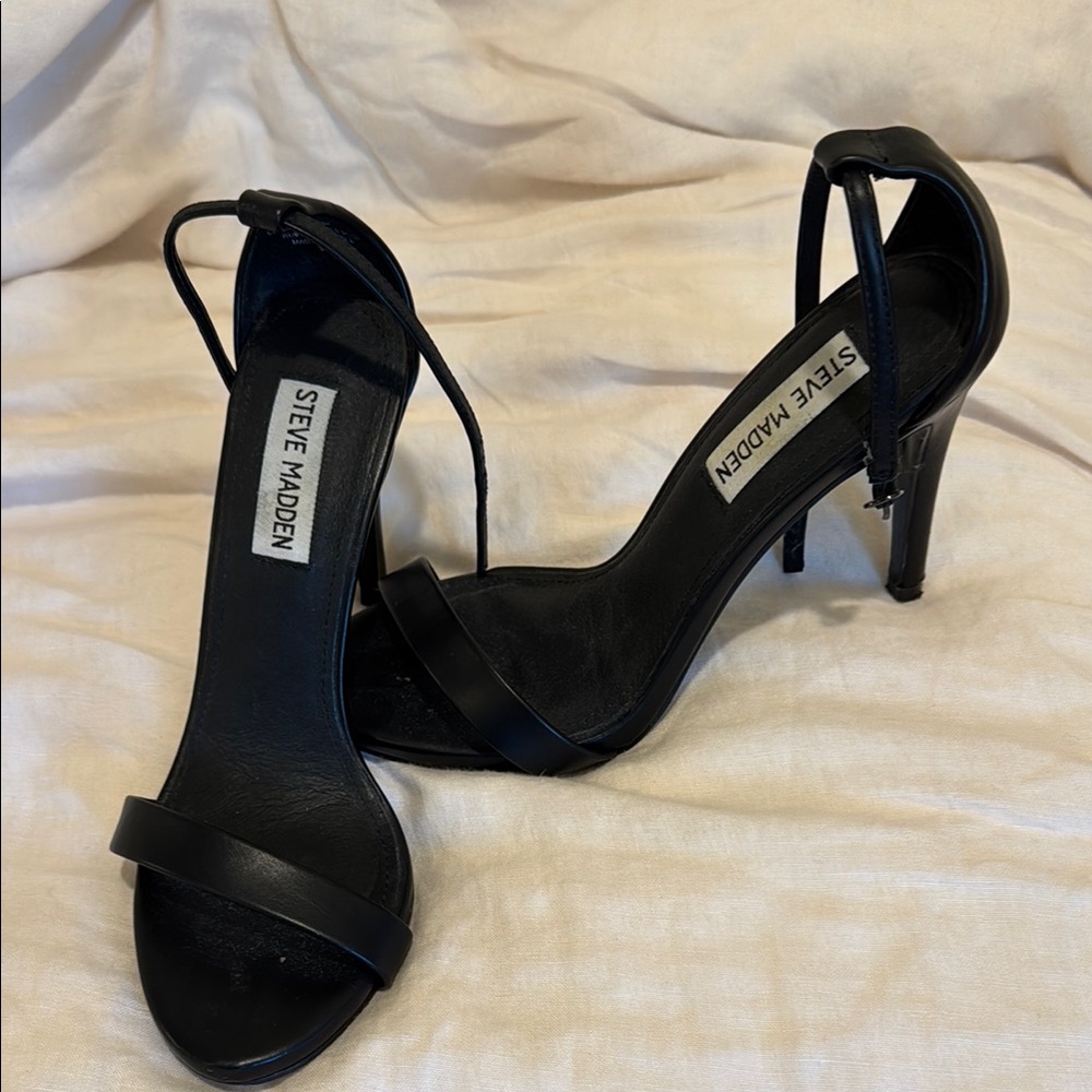 Steve Madden Black Women's Heels